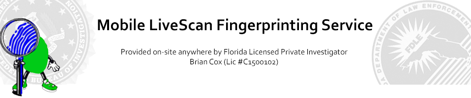 Kissimmee Mobile Livescan Electronic Fingerprinting Service